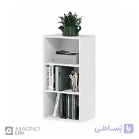 شلف رومیزی و قفسه زمینی سه طبقه چوبی دکورین مدل DEC-0023