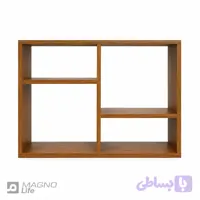 شلف دیواری و قفسه رومیزی چوبی دکورین مدل DEC-0017