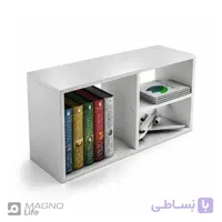 کتابخانه رومیزی چوبی دکورین مدل DEC-0024 | قفسه نظم‌دهنده