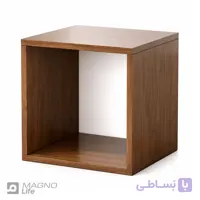 شلف دیواری چوبی دکورین طرح باکس مدل DEC-0020