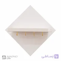 نگهدارنده جاکلیدی دیواری چوبی دکورین مدل DEC-0018