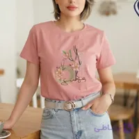 تیشرت زنانه نخ پنبه