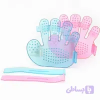 برس حمام سگ وگربه و ماساژورپنج انگشتی