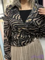 شومیز زبرا فشن