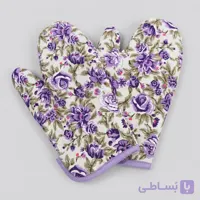 دستکش فر Romantic - جفتی با نوار نسوز و لایه نمدی