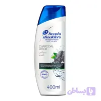 شامپو ضد شوره هد اند شولدرز مدل Charcoal Detox حجم 400 میل ( اصل امارات )