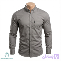 پیراهن نخی یقه دست دوز (کد 3DPNW)
