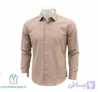 پیراهن نخی کورینا یقه دست دوز برند COTTON (کد ODWVI)