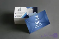نمونه طراحی کارت ویزیت شرکت مکران پلاست