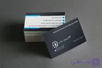 نمونه طراحی کارت ویزیت نمایندگی الکتروپمپ یونس
