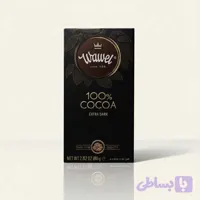 شکلات تلخ خالص Wawel 100% کاکائو (۸۰ گرم)