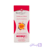 سان سیف کرم ضدآفتاب ضدچروک SPF 50