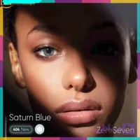 لنز رنگی زیرو سونsaturn blueآبی