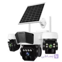 دوربین مداربسته پنل خورشیدیOKAMPRO مدلSF4-OKAM 4GTl3  LENSE REALY 15MP