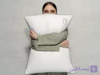بالشت بال‌فایبر پنبه‌دوزی شده‌ی برند آکو