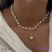 گردنبند مرواریدی دولاین