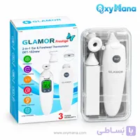تب‌سنج دیجیتال گلامور (Glamor) مدل DET-102new دوکاره