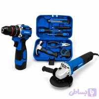 پک اقتصادی ویوارکس (دریل + فرز + کیت 8 پارچه ابزار دستی ) + 12 ماه گارانتی