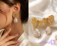 گوشواره کلیپسی قلبی