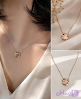 گردنبند طرح گل (کد IZLDN)