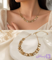 گردنبند گلد مرواردب و چارم دار خاص