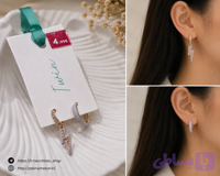 گوشواره میناکاری (کد P6QWE)