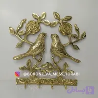جاکلیدی گل و بلبل برنزی