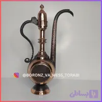 گلاب پاش سیاه قلم مسی
