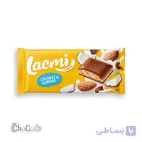 شکلات تخته ای روشن نارگیل و بادام 84گرم | Roshen