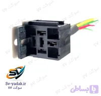 سوکت رله پایه دار لحیمی ، برند sv