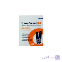 نوار تست قند کرسنس مدل sensor بسته 50 عددی تاریخ 2027/07