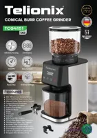 آسیاب قهوه مخروطی مدل tcg4151