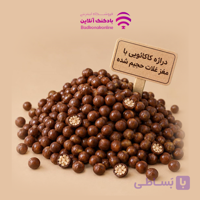 دراژه کاکائویی با مغز غلات حجیم شده بسته 100 گرمی فرمند