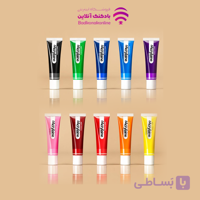 رنگ مجاز خوراکی ژله ای تیوپی