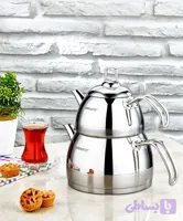 کتری قوری تمام استیل ترک کد1323 برند اویم سارای