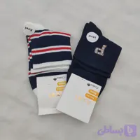 جوراب نیم ساق طرحدار زنانه
