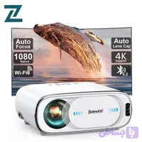 ویدیو پروژکتور برند Jimveo مدل E30 با کیفیت 4k،فوکوس خودکار