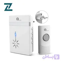 زنگ درب بیسیم برد 300 متر برند 1BYONE مشکی