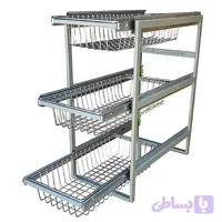 سبد سیب و پیاز سه طبقه