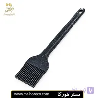 فرچه تمام سیلیکونی مشکی برفکی 20 سانت kachar کد 28288 | مستر هورکا