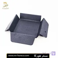 جا دستمال کاغذی فلزی طرح فولد مربع کد 30229 | مستر هورکا
