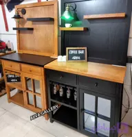 کافی بار چوبی شیک و مدرن (کد P53YE)