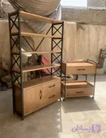 شلف وقفسه و ترولی کد 2930