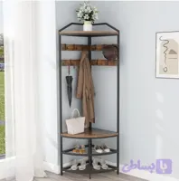 رگال لباس و جا کفشی گوشه‌ای