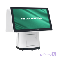 صندوق فروشگاهی Mitsushida L156 همراه با مانیتور دوم و پرینتر حرارتی