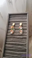 گوشواره رزینی چند رنگ