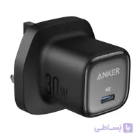شارژر ANKER FAST CHARGING ZOLO (30W PD3.0) IQ 3PIN – A2698K11 (شرکتی)