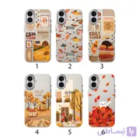 قاب موبایل سفارشی چرمی | Autumn collection