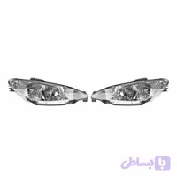 چراغ جلو خودرو گروه پژوهش صنعت مدرن مناسب پژو 206 دو طرف - بدویدکی - فروشگاه اینترنتی لوازم یدکی