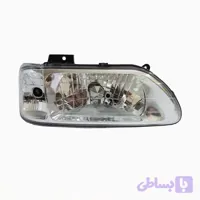 چراغ جلو گروه پژوهش صنعت مدرن مناسب برای پراید سایپا 131 و 141 و 151 سمت راست - بدویدکی - فروشگاه اینترنتی لوازم یدکی